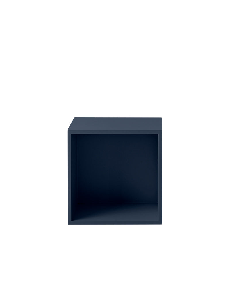 Stacked - étagère bleue sans porte - moyenne